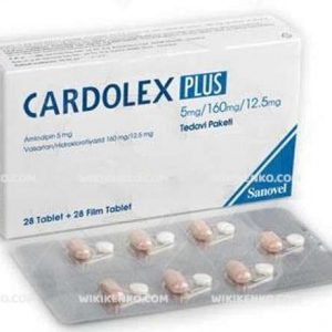 Cardolex Plus Tedavi Paketi 5 Mg/160Mg/12,5Mg