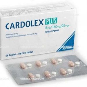 Cardolex Plus Tedavi Paketi 5 Mg/160Mg/25Mg