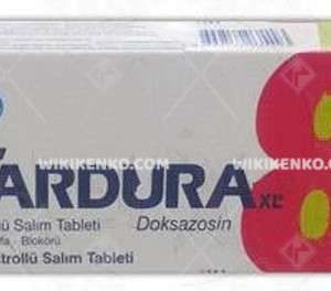 Cardura Xl Kontrollu Salim Tablet 8 Mg