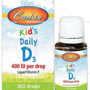 Carlson Kid'S Daily D3 Drop