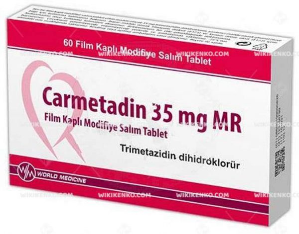 Carmetadin Mr Film Coated Modifiye Salim Tablet