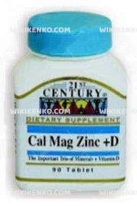 Cal Mag Zinc + D Tablet