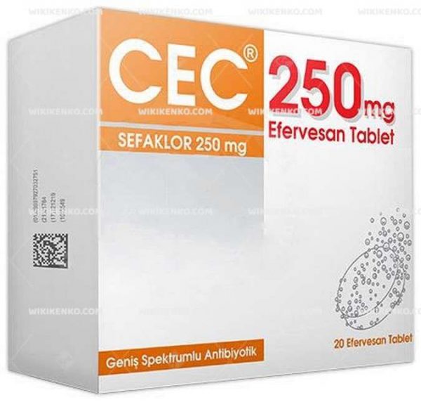 Cec Efervesan Tablet 250 Mg