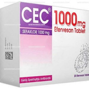 Cec Efervesan Tablet 1000 Mg