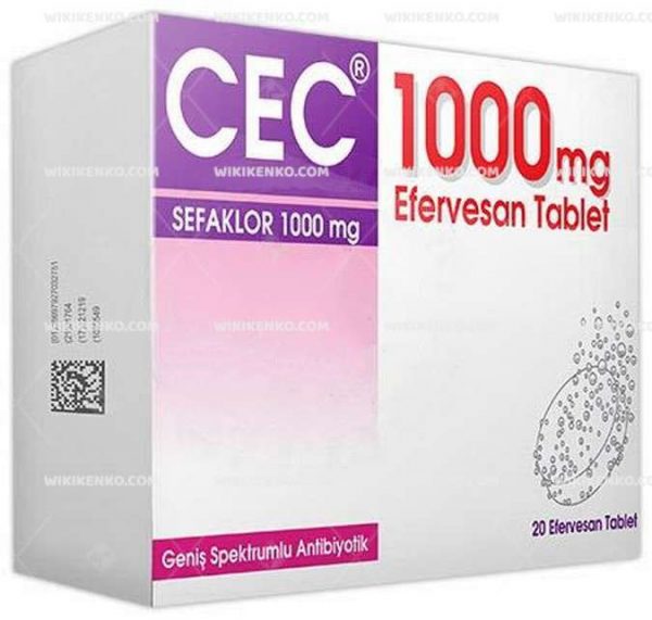Cec Efervesan Tablet 1000 Mg