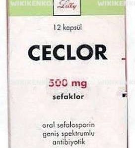 Ceclor Capsule 500 Mg