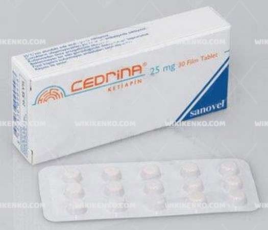 Cedrina Film Tablet 25 Mg