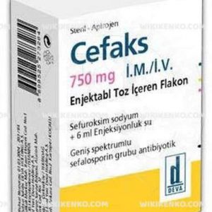 Cefaks I.V./ I.M. Injection Powder Iceren Vial 750 Mg