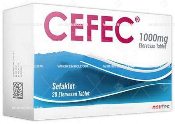 Cefec Efervesan Tablet