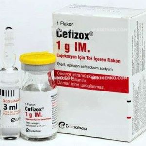 Cefizox Im Injection Icin Powder Iceren Vial  1000 Mg