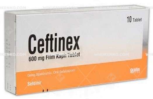 Ceftinex Film Coated Tablet 600 Mg