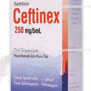 Ceftinex Oral Suspension Hazirlamak Icin Kuru Powder 250 Mg
