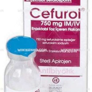 Cefurol Im/Iv Injection Powder Iceren Vial 750 Mg