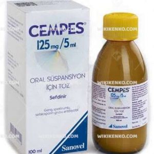 Cempes Oral Suspension Icin Powder 125 Mg