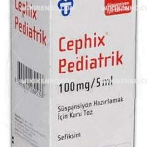 Cephix Pediatrik Suspension Hazirlamak Icin Kuru Powder