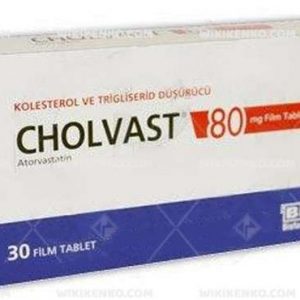 Cholvast Film Tablet 80 Mg