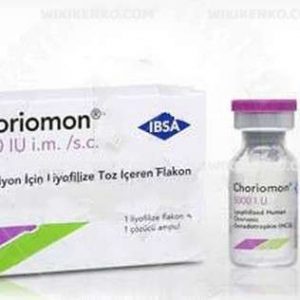 Choriomon I.M./S.C. Injection Icin Liyofilize Powder Iceren Vial  5000Ui
