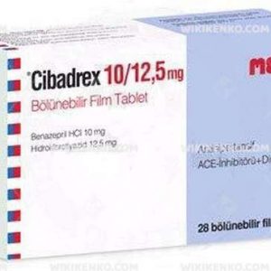 Cibadrex Bolunebilir Film Tablet  10 Mg