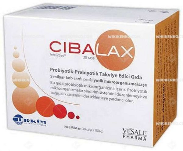 Cibalax Intelicaps Probiyotik - Prebiyotik Takviye Edici Gida