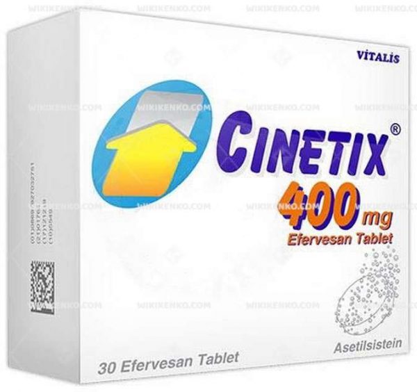 Cinetix Efervesan Tablet 400 Mg