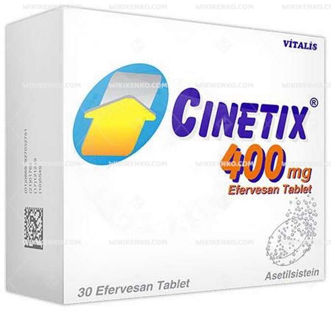 Cinetix Efervesan Tablet 400Mg
