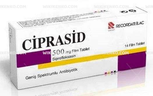 Ciprasid Film Tablet 500 Mg