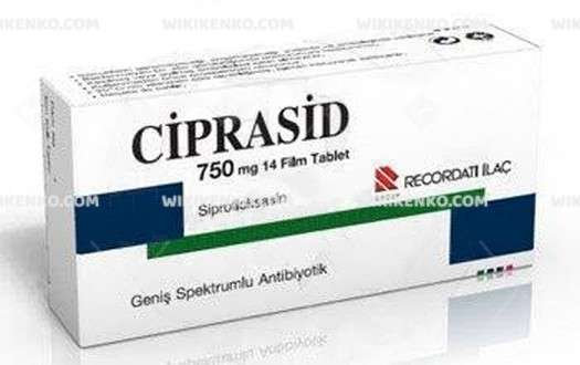 Ciprasid Film Tablet 750 Mg