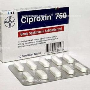 Ciproxin Film Coated Tablet 750 Mg