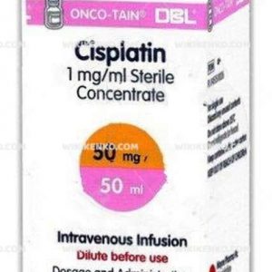Cisplatin Dbl Injection Solution 50 Mg