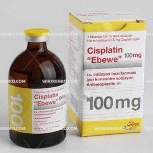 Cisplatin Ebewe I.V. Infusion Icin Konsantre Solution Iceren Vial 100 Mg