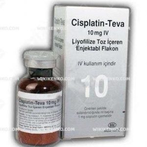 Cisplatin – Teva Iv Liyofilize Powder Iceren Injection Vial 10 Mg