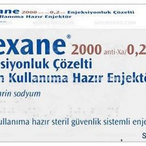 Clexane Kullanima Hazir Injector 20 Mg/0.2Ml