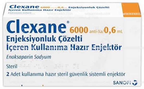 Clexane Kullanima Hazir Injector 60 Mg/0.6Ml