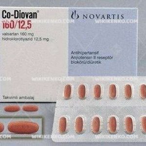 Co – Diovan Film Tablet  160 Mg/12.5Mg
