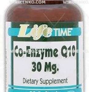 Life Time Co – Enzyme Q10 Soft Gelatin Capsule 30 Mg