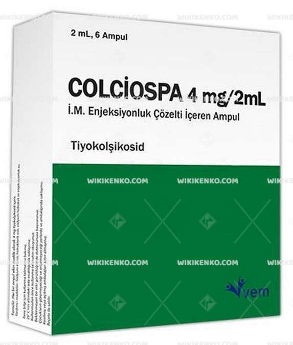 Colciospa I.M. Injection Solution Iceren Ampul