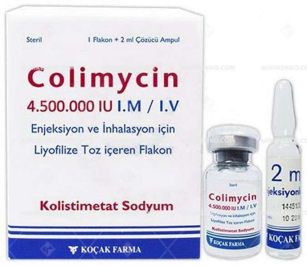 Colimycin I.M./I.V. Enj. Ve Inh. Icin Liyofilize Powder Iceren Vial