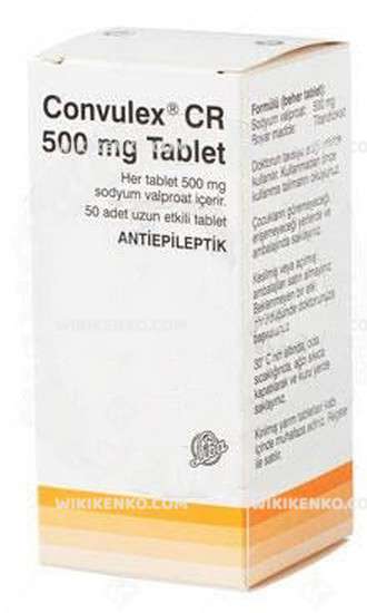 Convulex Cr Tablet 500 Mg