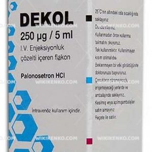 Dekol I.V. Injection Solution Iceren Vial