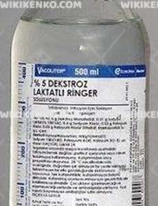 %5 Dekstroz Laktatli Ringer Solutionu (Glass Bottle)