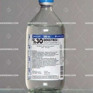 %30 Dekstroz Sudaki Solutionu (Glass Bottle)