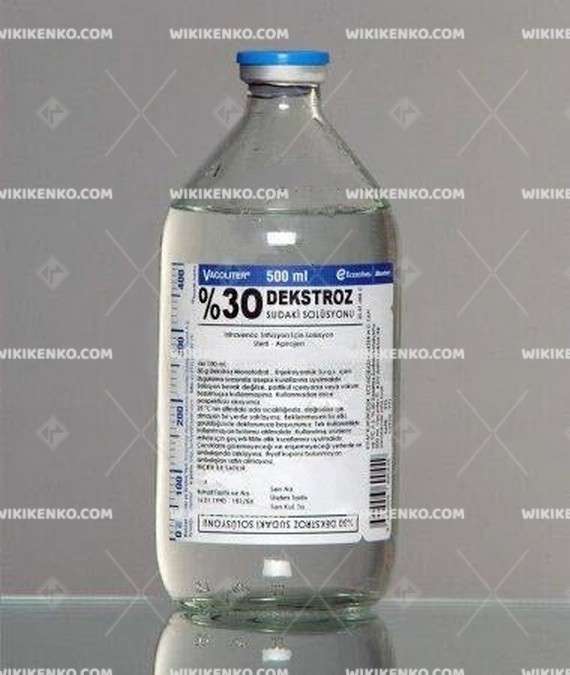 %30 Dekstroz Sudaki Solutionu (Glass Bottle)