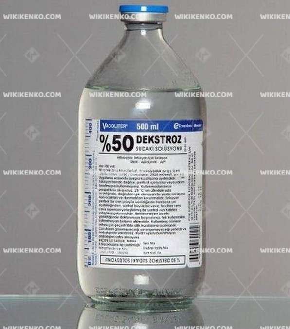 %50 Dextrose Solution (Glass Bottle)