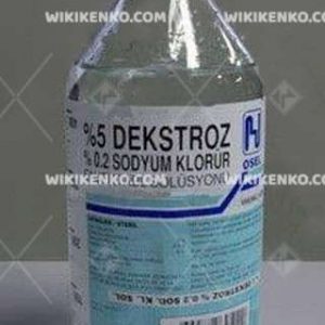 %5 Dekstroz %0.2 Sodyum Klorur Solutionu