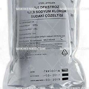 Turkfleks %5 Dekstroz %0.9 Sodyum Klorur Sudaki Solution