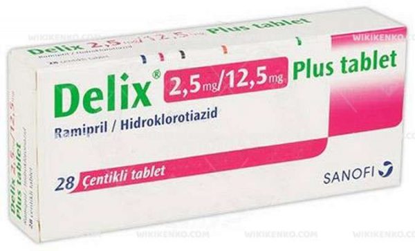 Delix Plus Tablet 2.5 Mg/12.5Mg