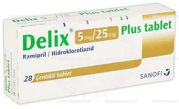 Delix Plus Tablet 5 Mg/25Mg