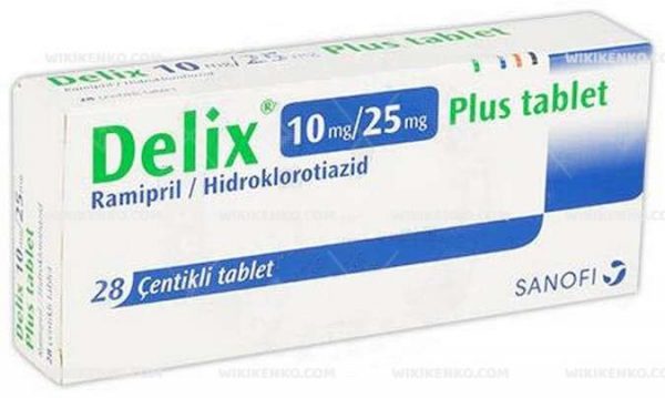 Delix Plus Tablet 10 Mg/25Mg