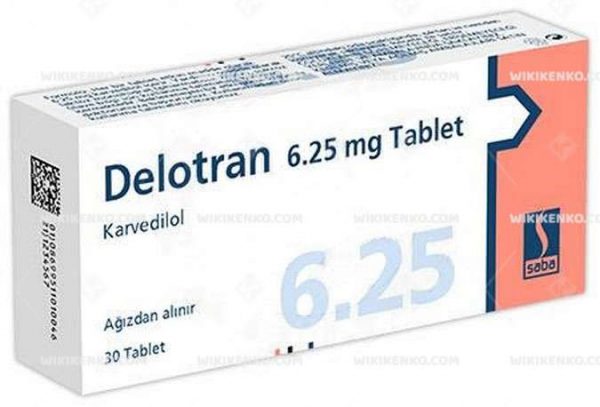 Delotran Tablet 6.25 Mg