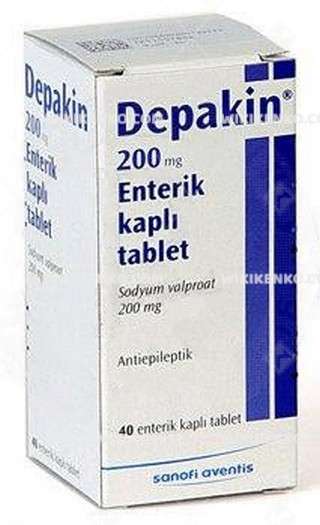 Depakin Enterik Coated Tablet 200 Mg